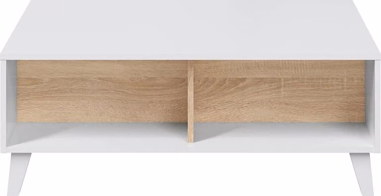 Calicosy - Tavolino con piano parzialmente sollevabile - L100 cm - Zaiken Plus