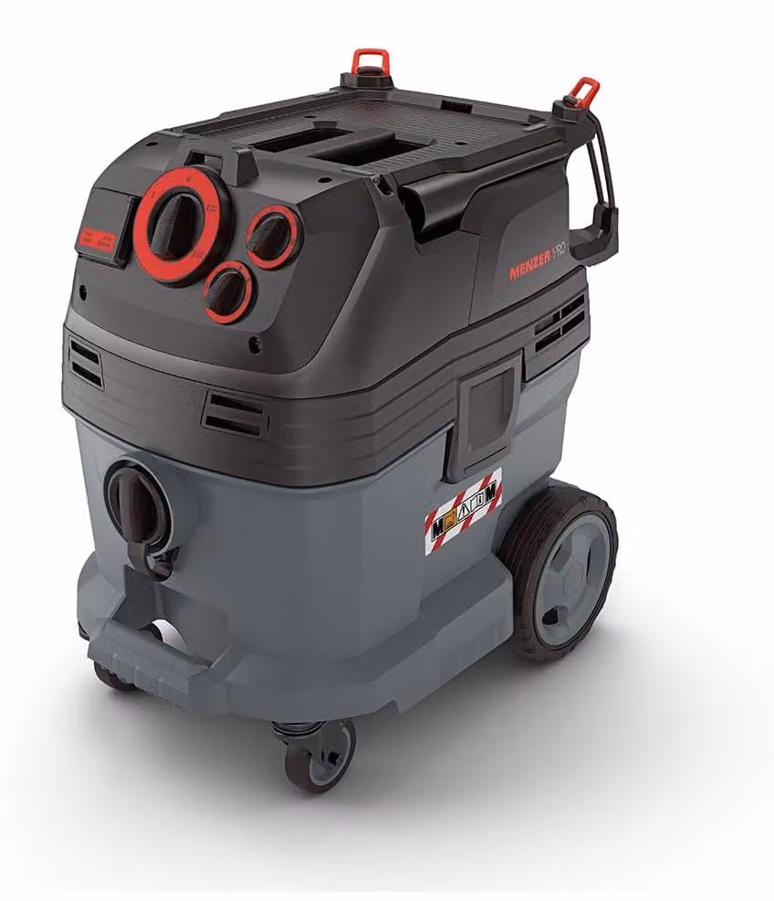 Aspirapolvere industriale, aspiraliquidi e asciutti - Potenza: 1380 W - Capacità: 30 litri - Colore: Grigio opaco