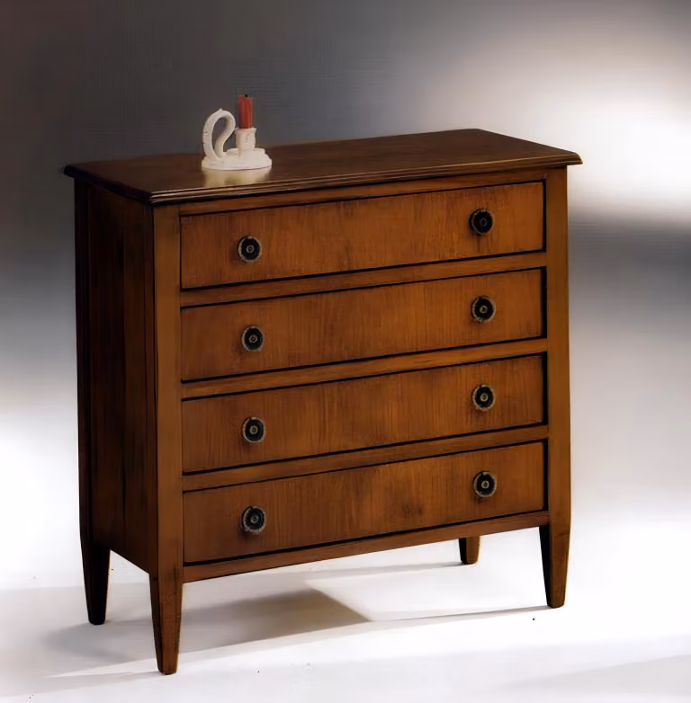 Sideboard Kommoden Sideboards 4 Schubladen Hochschrank Kommode Schrank Holz