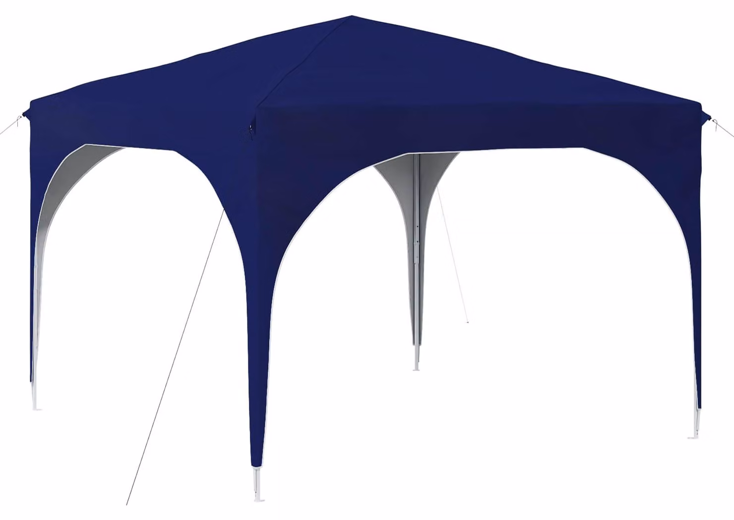 Tenda per feste a pop-up 290 x 290 x 245 cm Blu