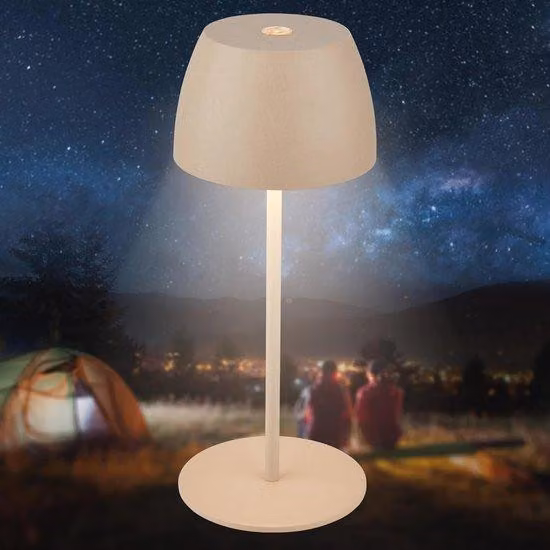 Lampada da tavolo a LED - comando touch, senza base, dimmerabile e ricaricabile - illuminazione decorativa e pratica
