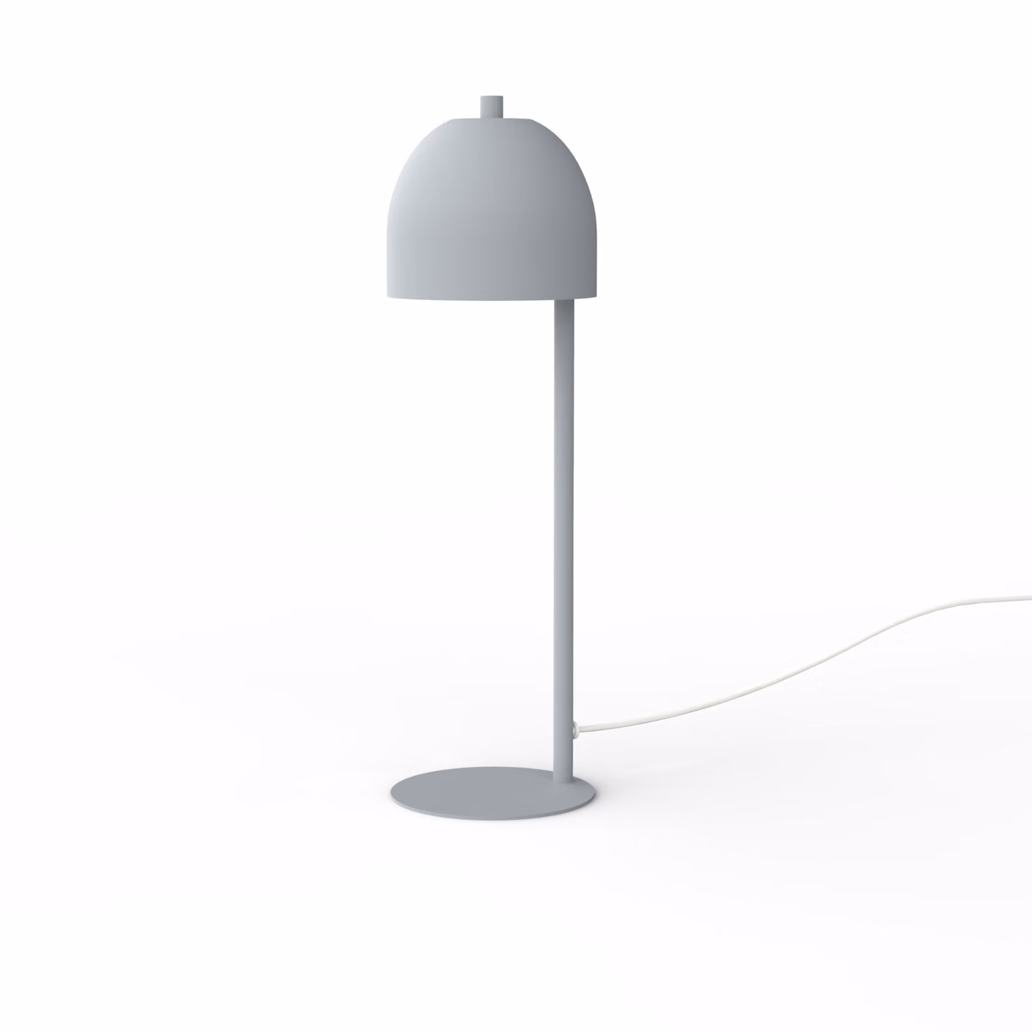 Lampada Da Tavolo Campanella Monocolore Opaca