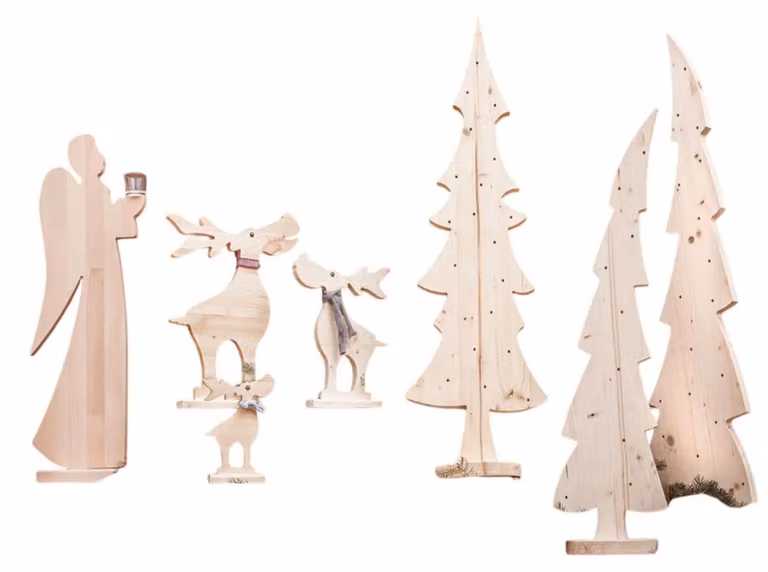 Albero di Natale ricurvo, 85 cm