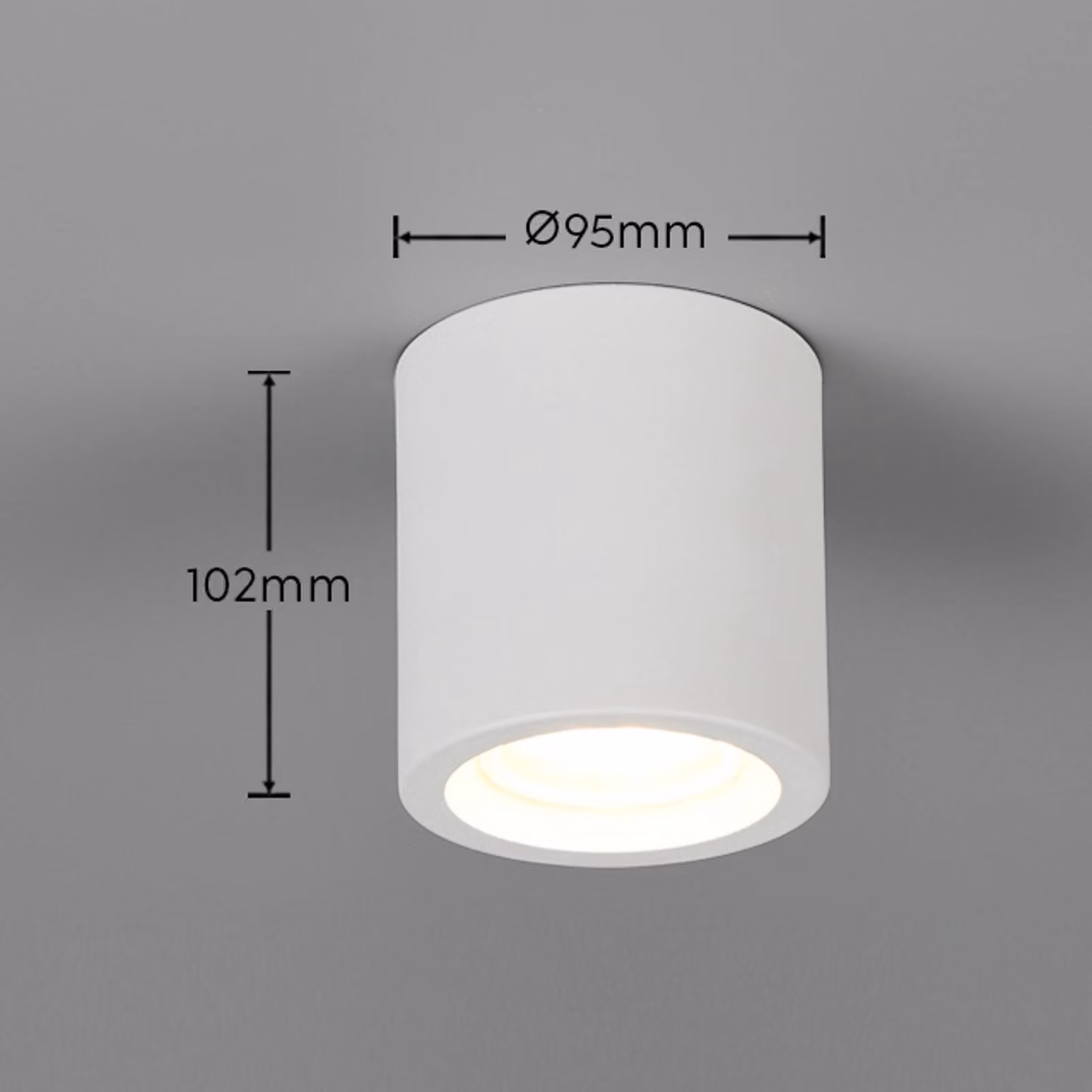 Trio Lighting Plafoniera soffitto Biscotto, Bianco / Opale, Soggiorno / Sala da pranzo, Metallo, Moderno, Plafoniera