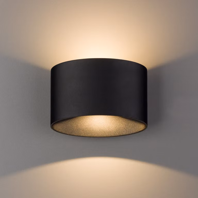 Nowodvorski ELLIPSES 8182 Lampada da parete a LED in alluminio, nero