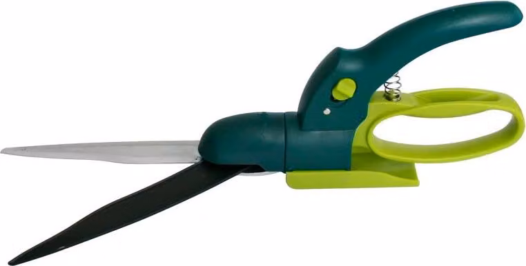 Forbici KT3716, da giardino, per erba, girevoli a 360