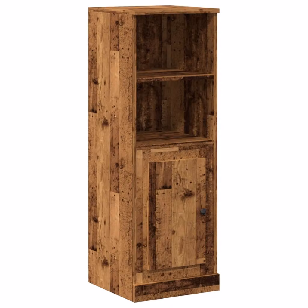 Credenza Legno Antico 36x35,5x103,5 cm in Legno Multistrato