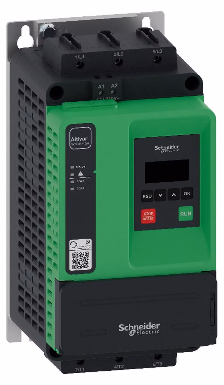 SCHNEIDER ELECTRIC Avviatore graduale Ats430, 32A, 208 a 600V 1 pezzo