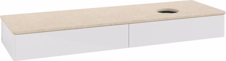 V&B Mobiletto senza struttura frontale - illuminazione Antao 160x50cm, WBP-colore botti. Lac