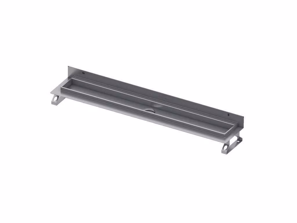 TECEdrainline receveur de douche droit avec support mural, 700mm, 600701, 600701