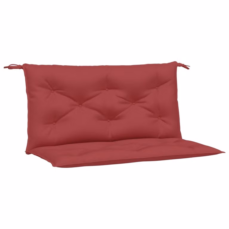 Cuscino per Panca Rosso Vino 100x(50+50)x7cm in Tessuto Oxford
