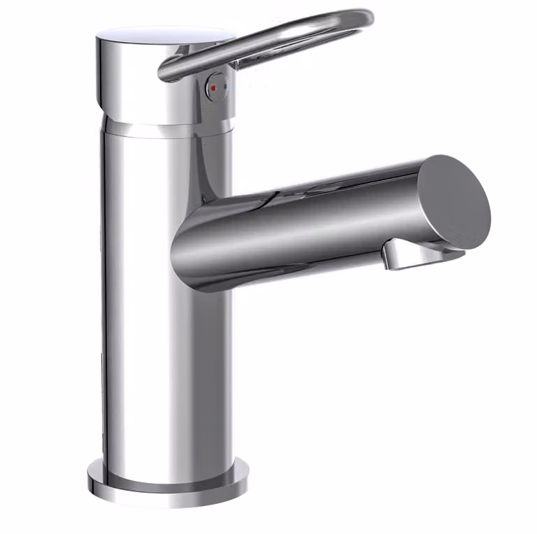 SCHÜTTE STYLIST: miscelatore per lavabo, rubinetto da bagno, rubinetteria da bagno, miscelatore per doccia, cromato