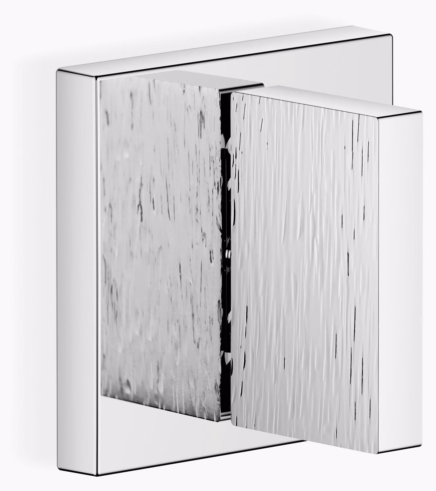 Dornbracht MEM vanne encastrée, fermeture à droite 1/2, avec structure Lineare, 36605782-00, 36605782-00