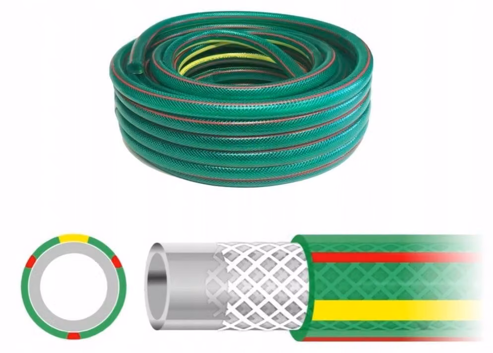 AW Tools - Tubo flessibile "Premium" AW3486 (50 m) (verde)