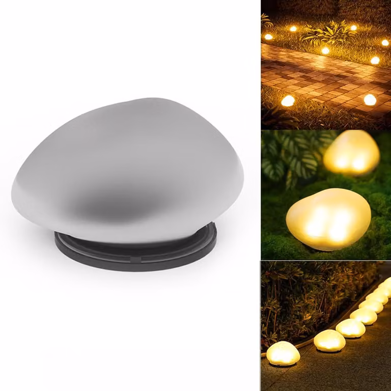 Lampada solare a forma di oca, luce bianco caldo, 800 lumen, dimensioni 14,5x12,5x8,5 cm
