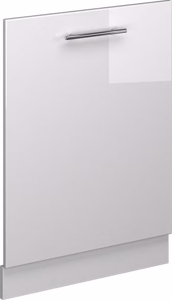 Pannello frontale della lavastoviglie Vicco Fame-Line Bianco lucido 60 cm senza piano di lavoro, Model 54310