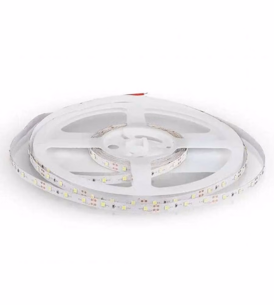 Strip LED SMD3528 4.2W/m 5m 60 LED/m Rosso 12V IP20 8mm