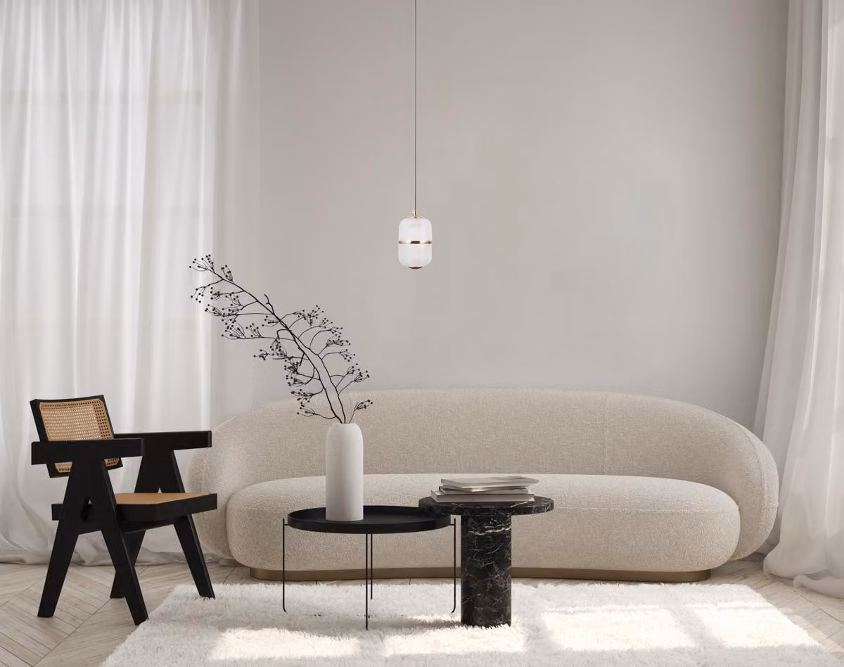 Lampada a sospensione LED 6W ALANI PND-34375-1-HBR Italux