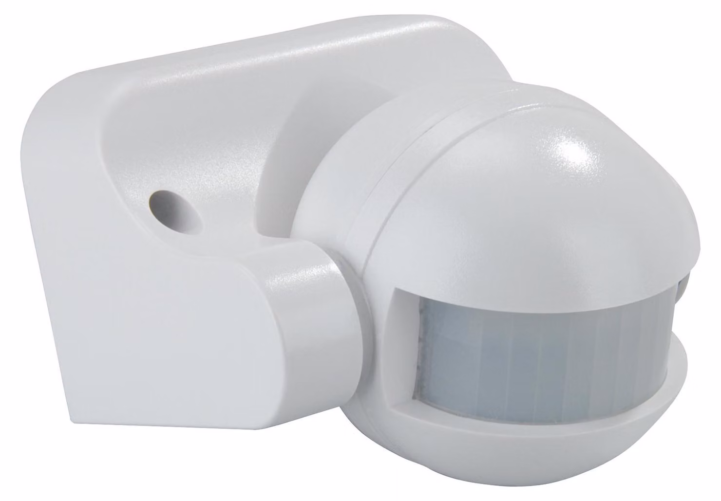 Rilevatore di movimento Unitec 180° portata 12m max. 1000W AP bianco