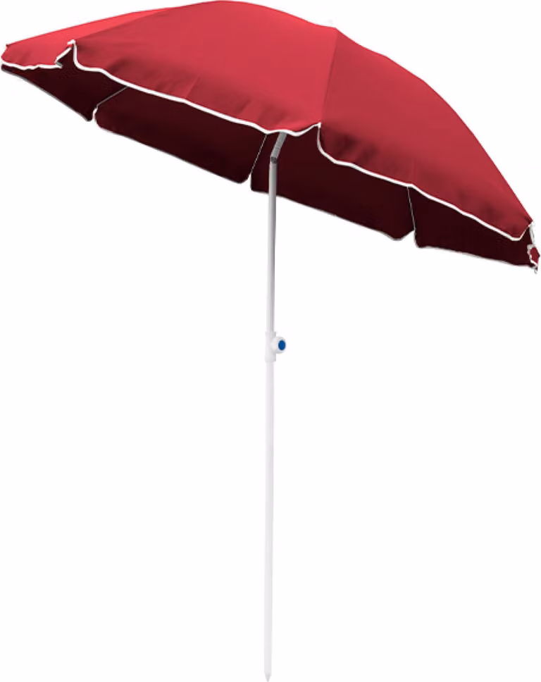 Linder Exclusiv Ombrellone da giardino 200 cm Rosso scuro