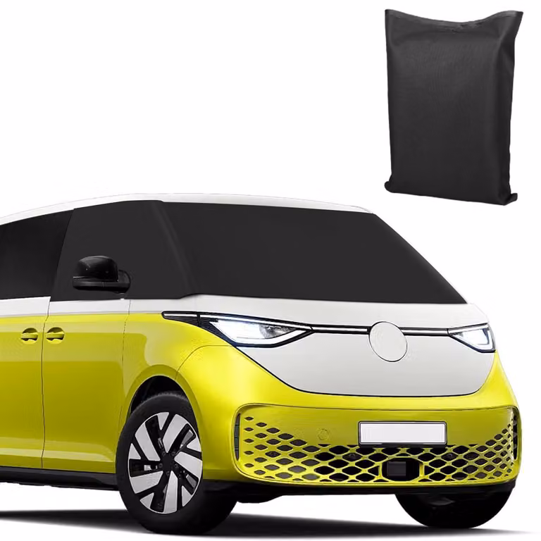 Copertura per parabrezza per VW ID Buzz 2022-2025, realizzata in tessuto Oxford 600D, impermeabile e resistente alle intemperie