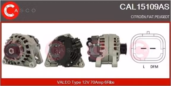 Alternatore 70A