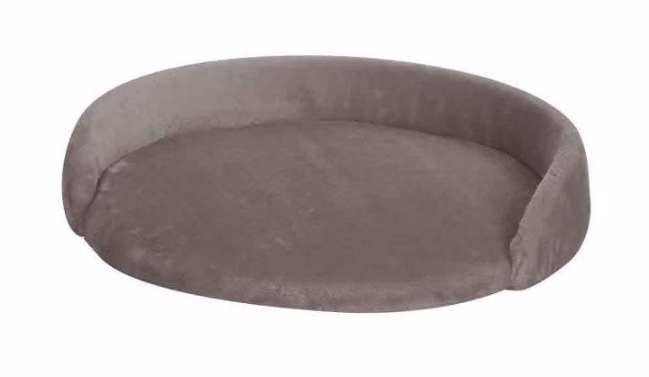 Piastra Nobby Starsystem rotonda DE LUXE con bordo grigio caldo