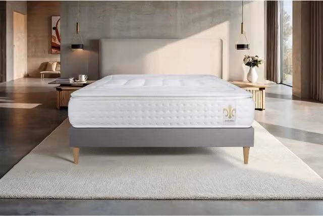 140x190 cm Set materasso e base - Vingt-Quatre PLUS