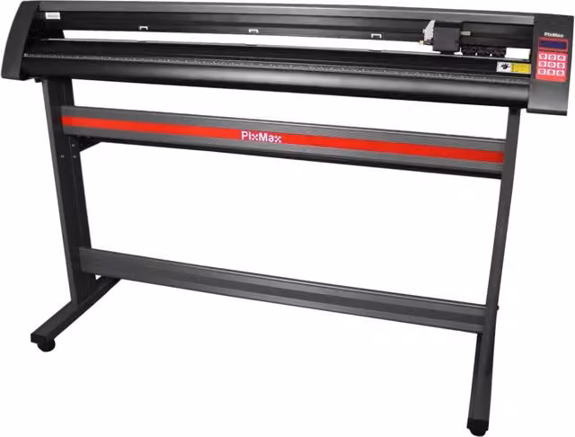 Plotter per taglio vinile PixMax 59 pollici con supporto, lame Roland e laser ottico – 1