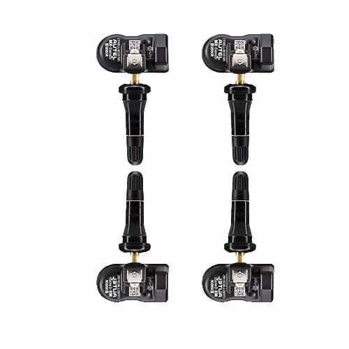 Sensore TPMS, frequenza 433 315MHZ, tester di monitoraggio pressione pneumatici, 4x 2in1 gomma ss