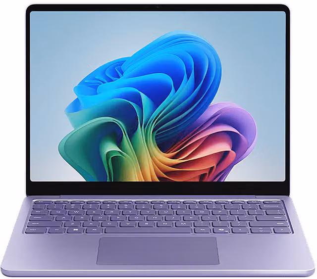 Microsoft Surface Laptop 13 Notebook con processore Qualcomm Snapdragon X Plus, RAM 16 GB, 512 GB SSD, Grafica Adreno, Windows 11 Home, Viola