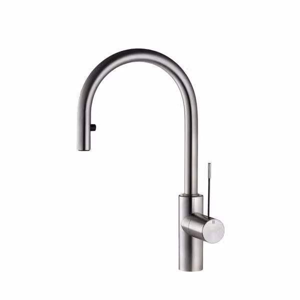 KWC Ono 3, miscelatore per lavello, acciaio inox, alta pressione