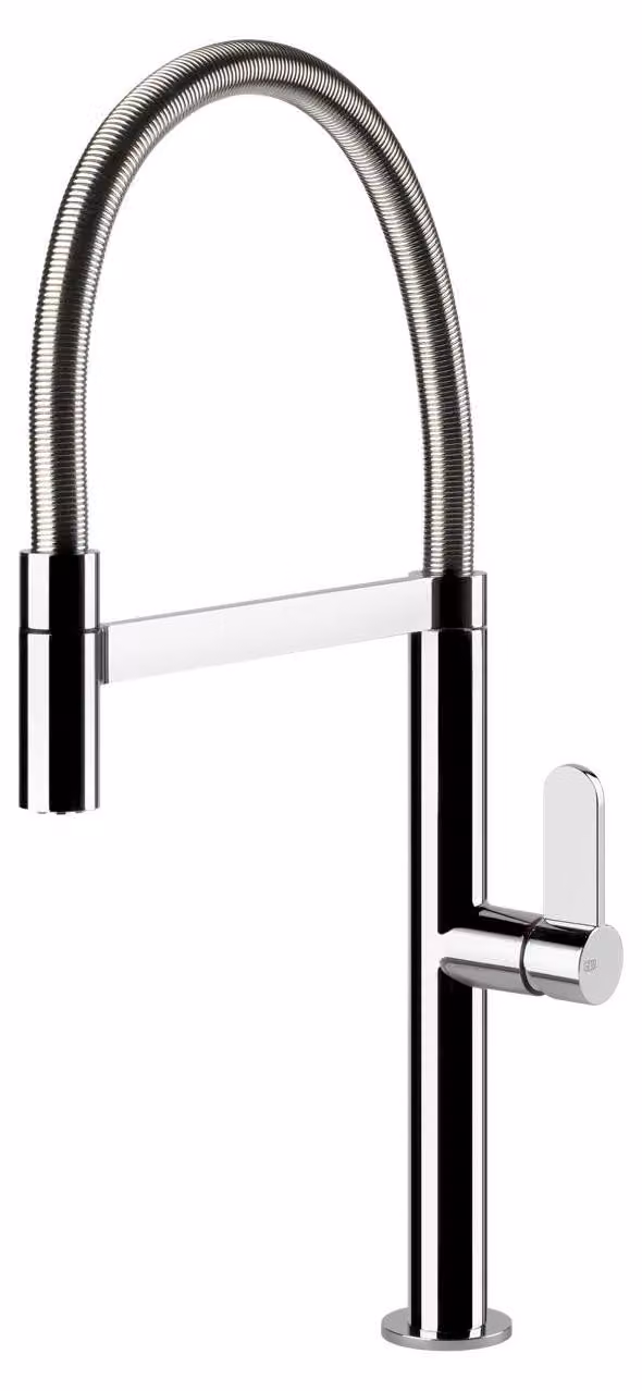 Gessi 50009, Estrazione, Cromo, Maniglie a leva, Immagine singola, 3/8", 360°