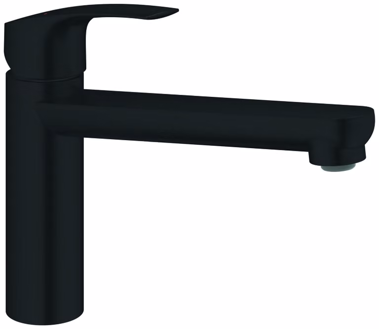 GROHE Eurosmart Mitigeur monocommandé pour évier, saillie 222mm, hauteur moyenne, orientable, 304632430, 304632430