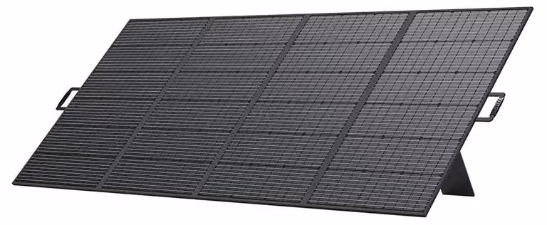 Pannello solare portatile - Pannello solare mobile - Pannello solare per campeggio - Pannello solare da esterno - Potenza: 420W - Grado di protezione IP67 (resistente all'acqua)