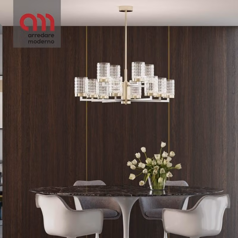 Lampada Quarzo 725 Incanto Italamp a sospensione