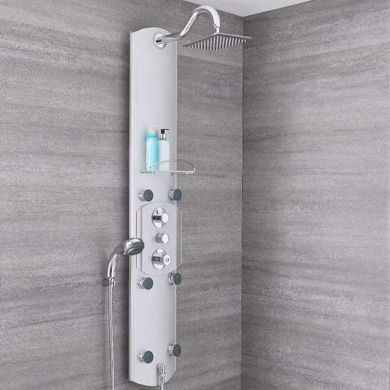 Pannello Doccia Termostatico Idromassaggio 3 Vie - Getti multipli - Esperienza SPA - Arcan