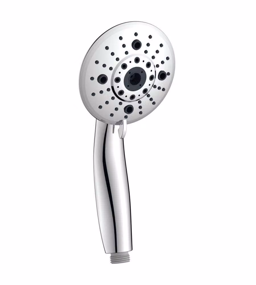 Doccia a Mano Apollo Cromata 7 Getti 11 cm Anticalcare Risparmio Acqua