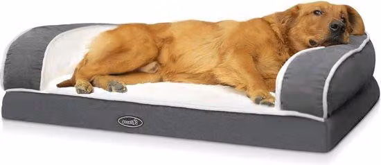Letto ortopedico per cani XL 101x66x20 cm