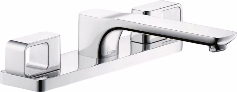 hansgrohe AXOR Urquiola 3 trous pour bordure de baignoire, saillie 198mm, 11436800, 11436800