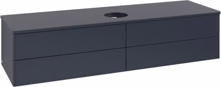 V&B Mobiletto senza struttura frontale - illuminazione Antao 160x50cm, WBP-colore Lac, md bl. m Lac