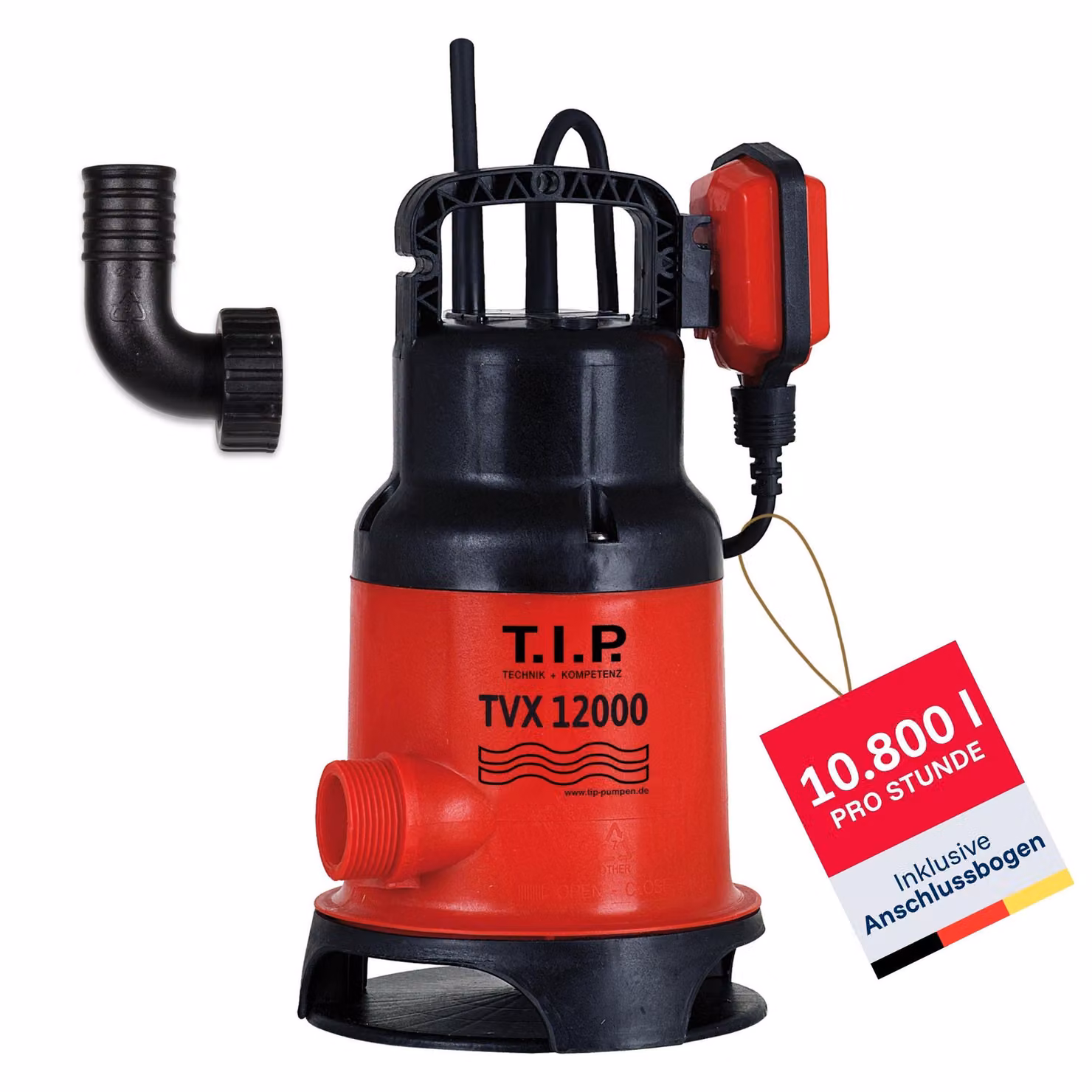 Pompa sommersa per acque sporche T.I.P. TVX 12000