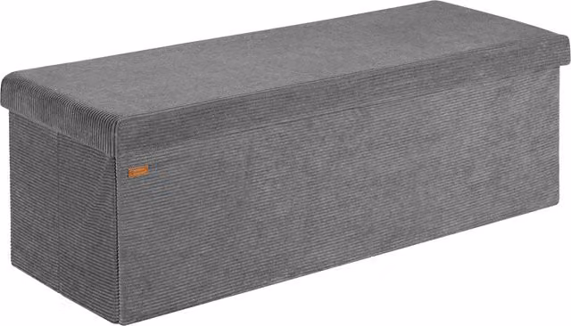 Panca pieghevole Casaria in MDF e corda color antracite L: 114 cm, P: 38 cm, H: 38 cm