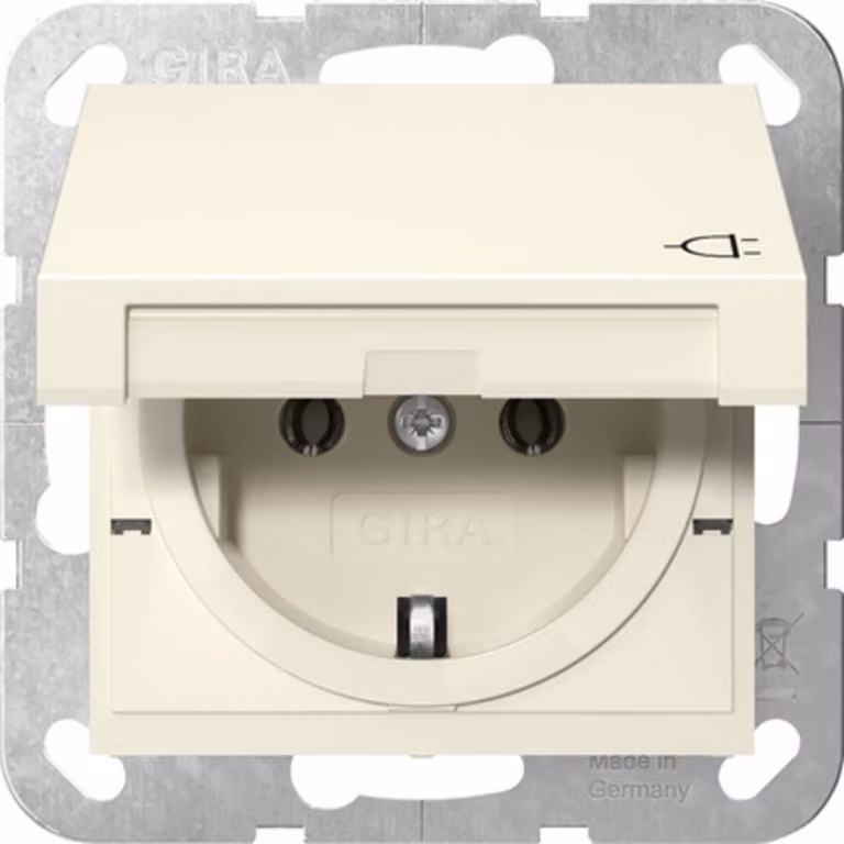 GIRA 445401 Sistema SCHUKO KD 55 Cremewei (445401)