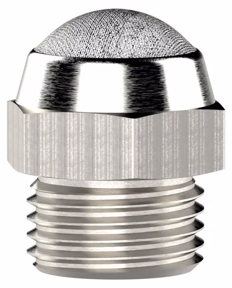 Silenziatore Riegler, acciaio inossidabile, piatto, G 1, SW 36