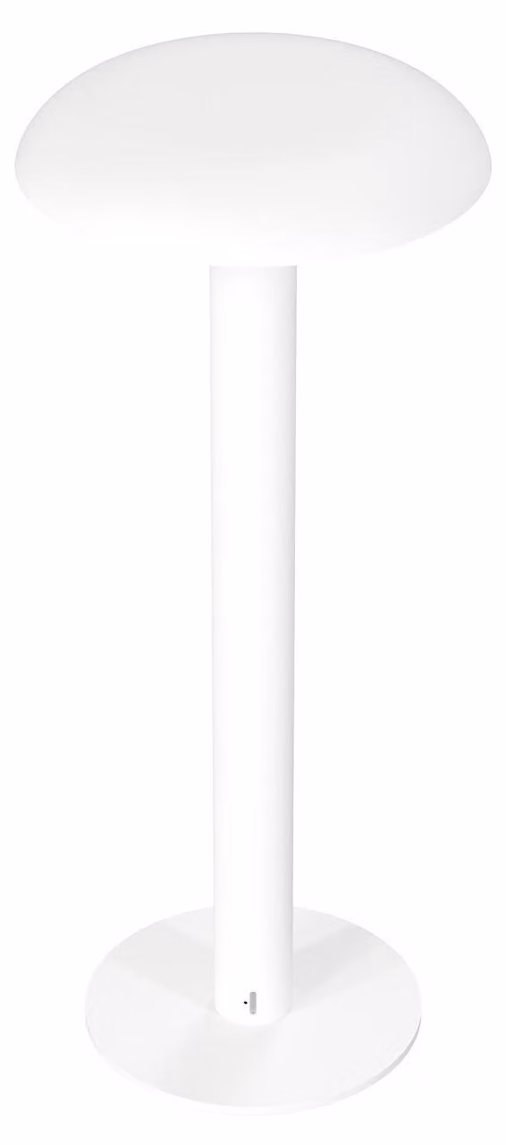 Lampada da Tavolo Portatile Bimba LED 2W IP65 Dimmerabile CCT 2000K/3100K/5000K Bianco Opaco - Beneito & Faure per Interni ed Esterni