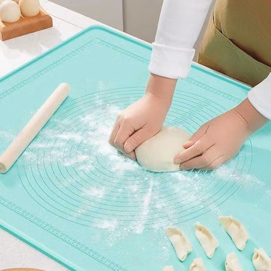 Tappetino da forno in silicone - Adatto al contatto con gli alimenti - Antiscivolo - 1 pezzo - 70x50 cm