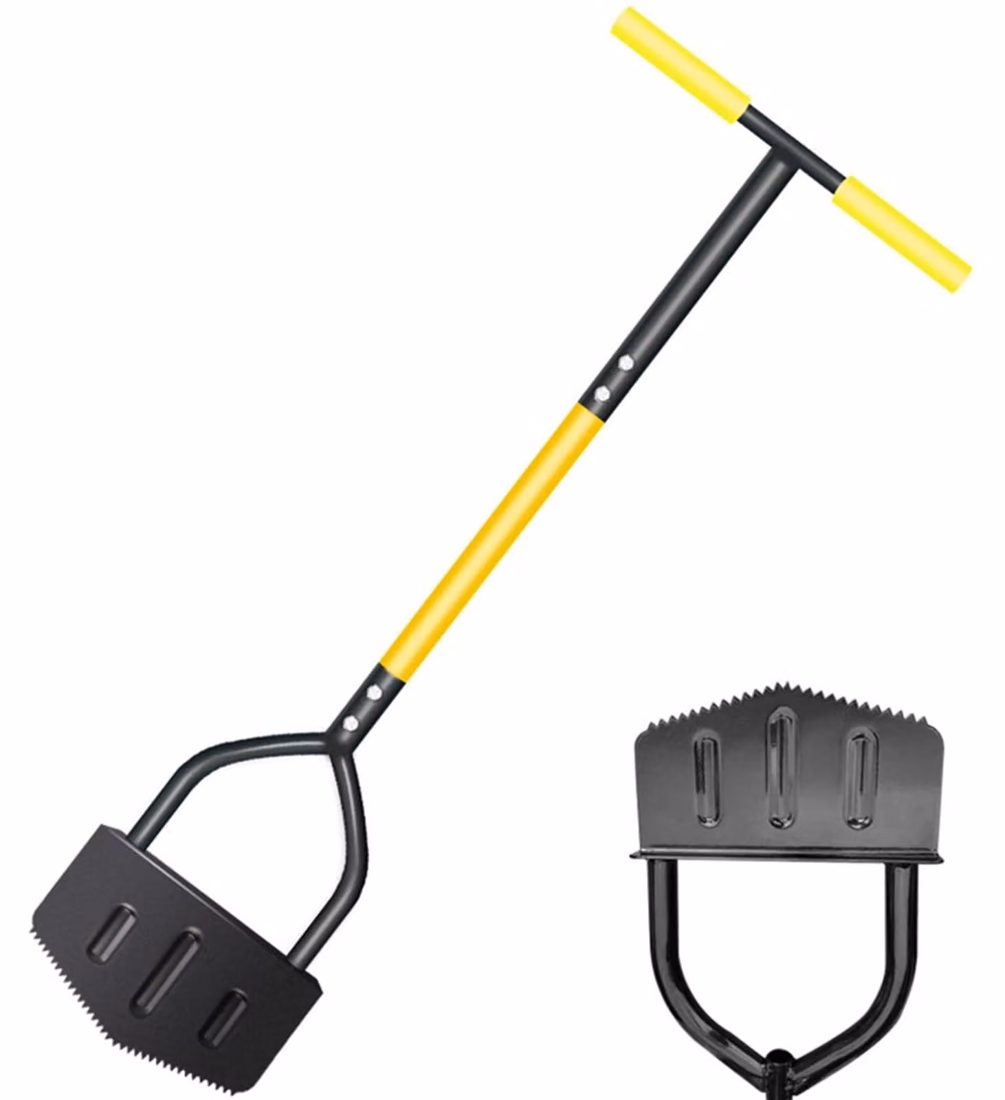 Tagliabordi manuale per giardino con manico ergonomico