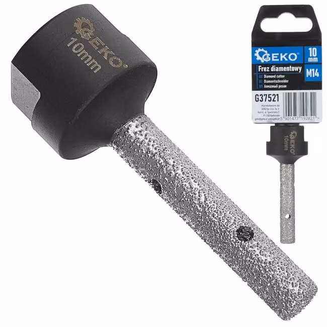 Fresa diamantata da 10 mm, attacco M14, modello 60572