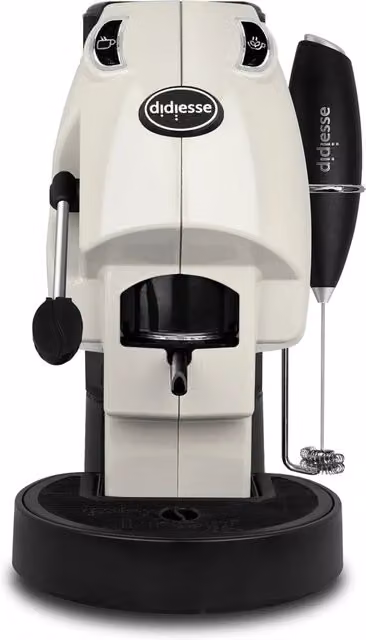 Macchina per caffè e tè Baby Frog Didiesse color avorio e beige con spegnimento automatico